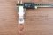 [E] หางปลาอลูมิเนียมหัวทองแดง DTLS-120 รูใส่สายไฟกว้าง 15.4 mm ยาว 51.6 mm รูยึด 13 mm
